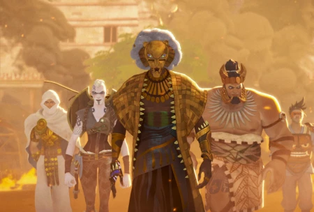 Кадр из сериала Очи Ваканды